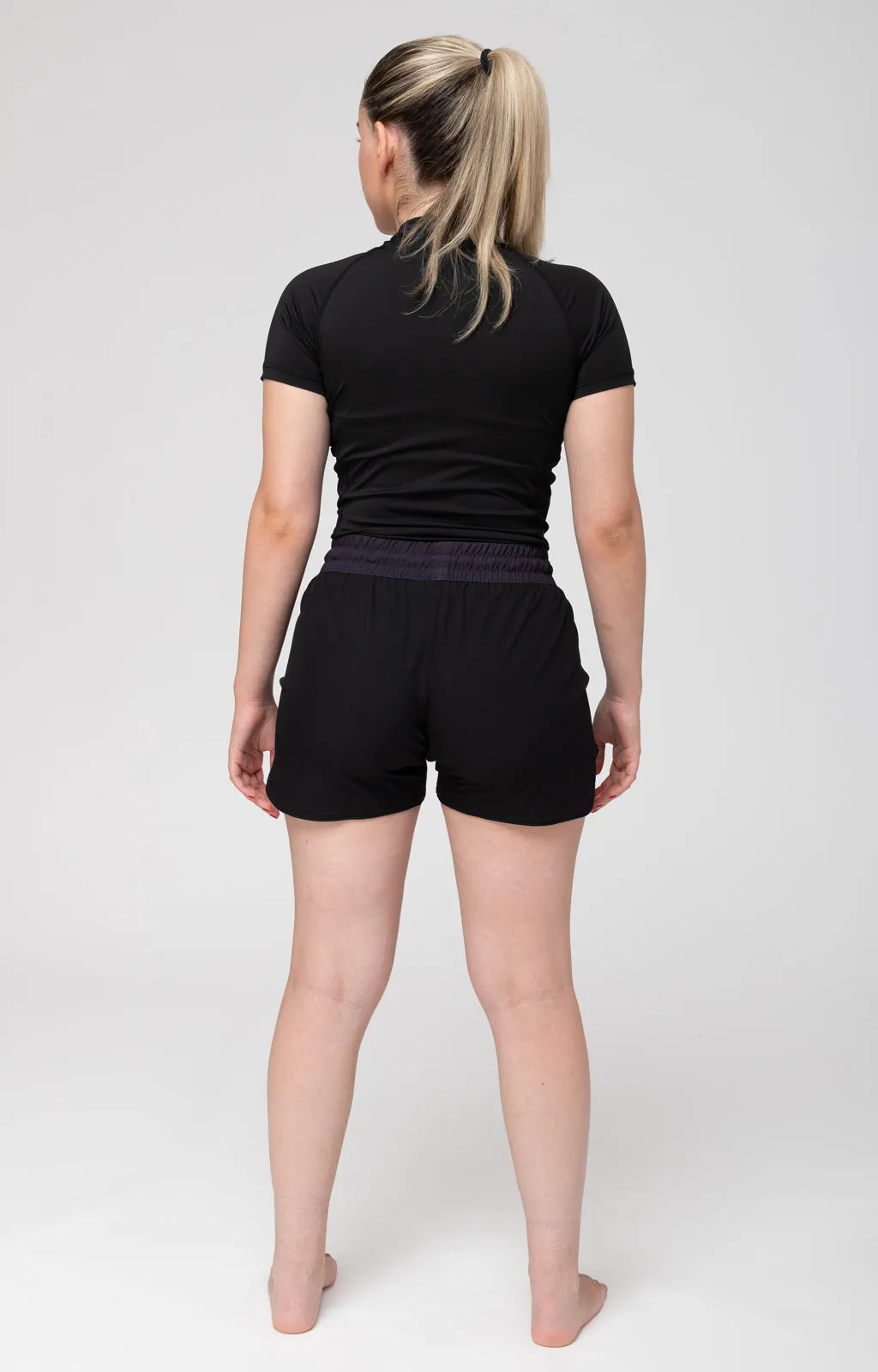 93brand Standard Issue Grappling Shorts Women's 2PACK - Black/Midnight & French Navy