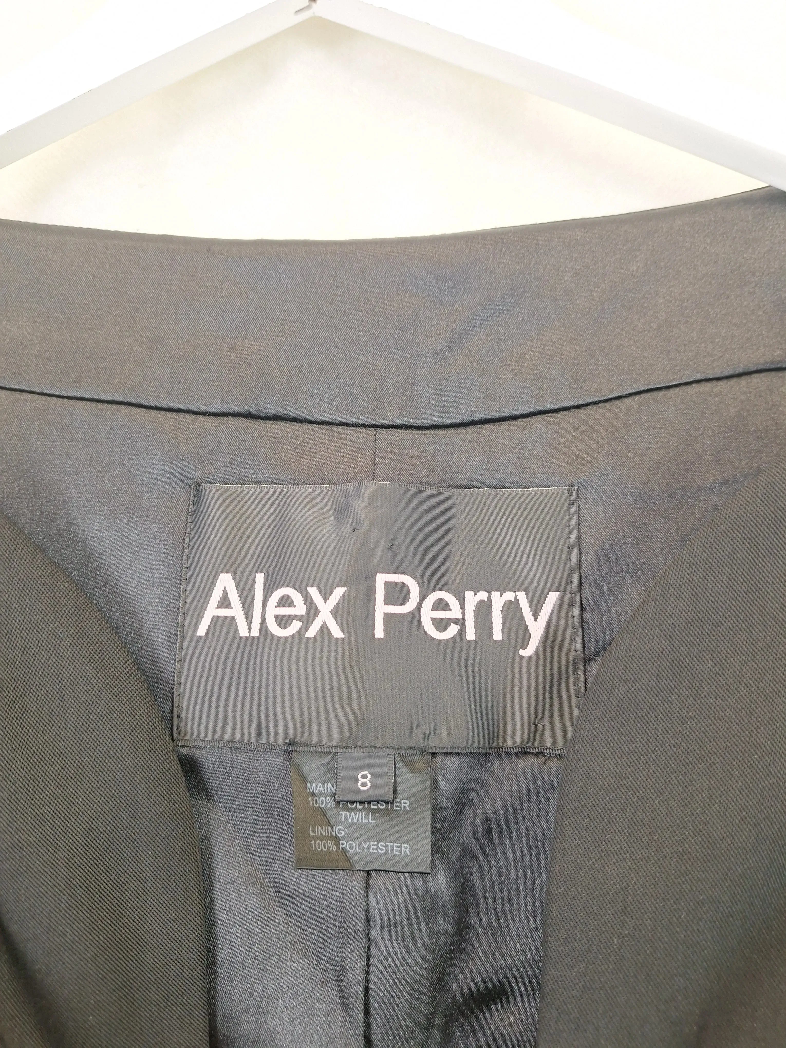 Alex Perry  Structured Boned  Blazer Size 8