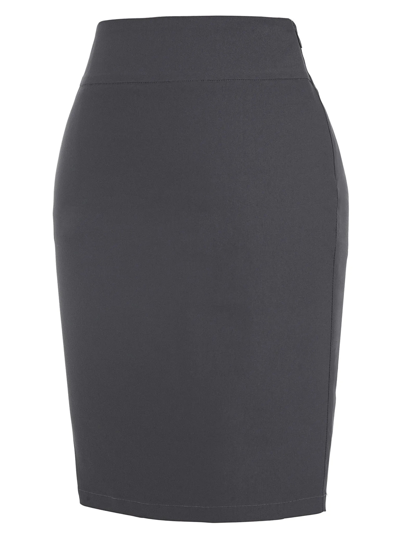 Back Split Pencil Skirt High Waist Hips-Wrapped High Stretchy