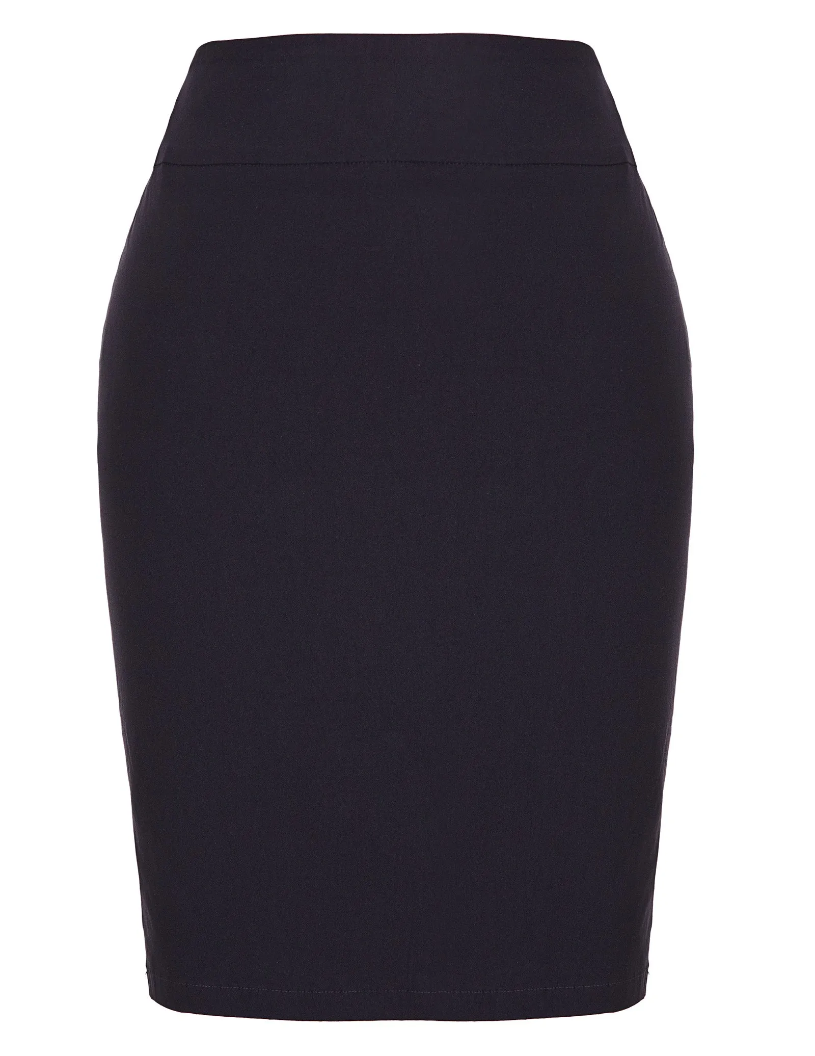 Back Split Pencil Skirt High Waist Hips-Wrapped High Stretchy