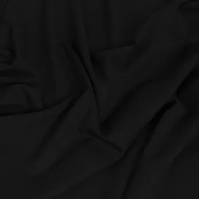 Black Wool Polyester 1564