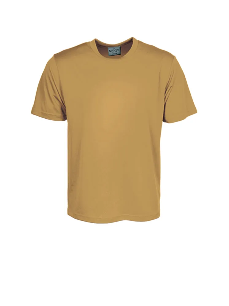 Bocini Adults Plain Breezeway Micromesh Tee Shirt 2nd Colour -(CT1207)