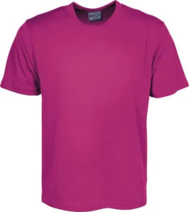 Bocini Adults Plain Breezeway Micromesh Tee Shirt 2nd Colour -(CT1207)