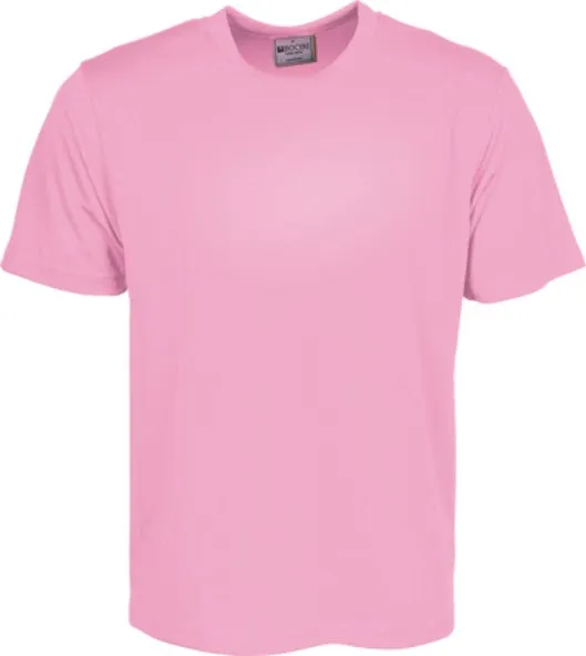 Bocini Adults Plain Breezeway Micromesh Tee Shirt 2nd Colour -(CT1207)