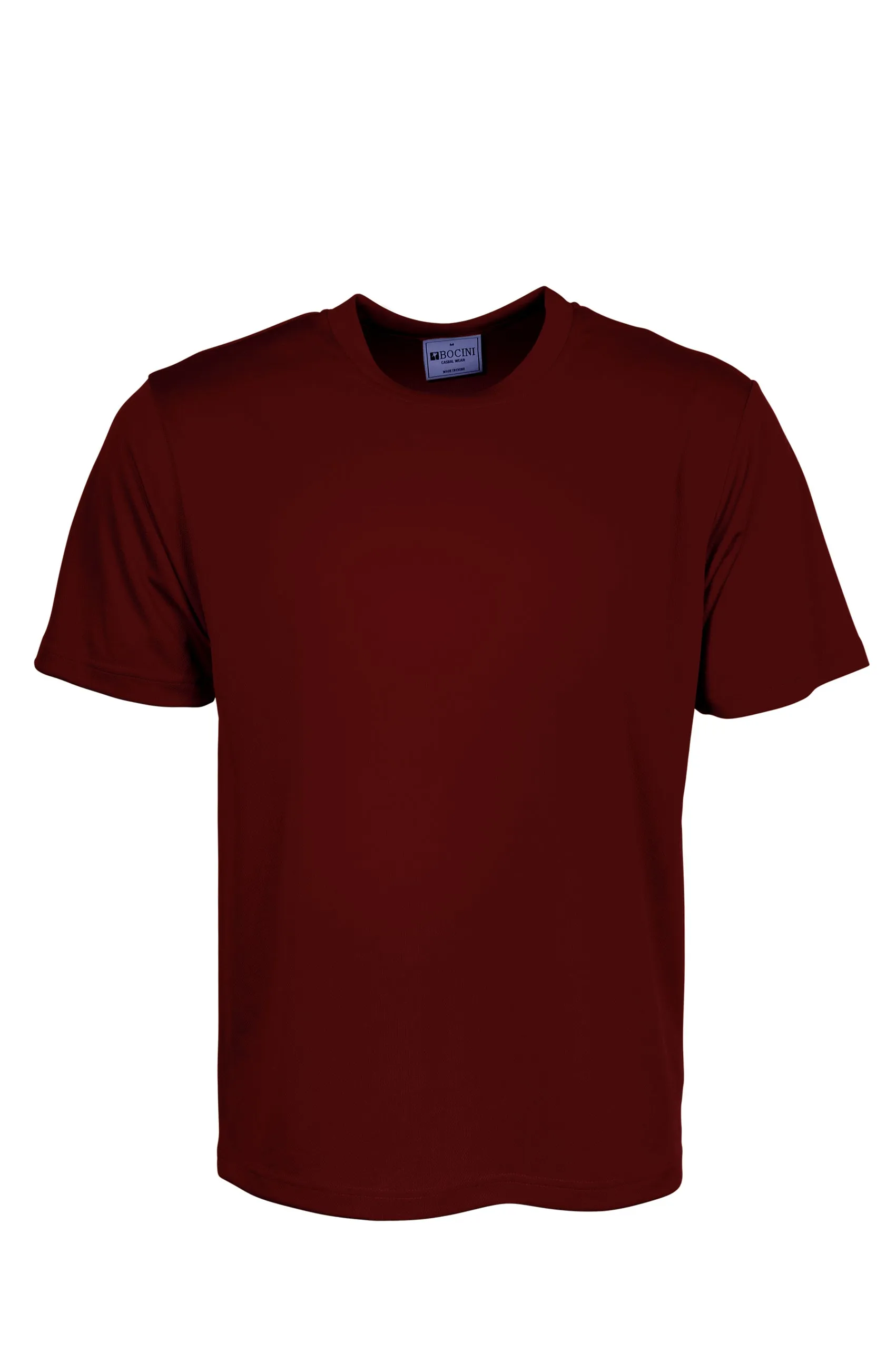 Bocini Adults Plain Breezeway Micromesh Tee Shirt 2nd Colour -(CT1207)