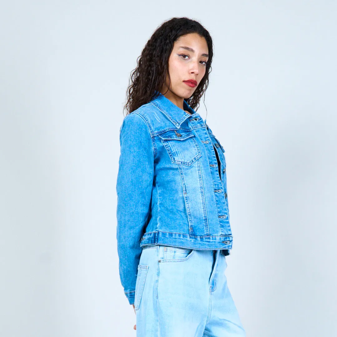 Classic denim jacket wholesale