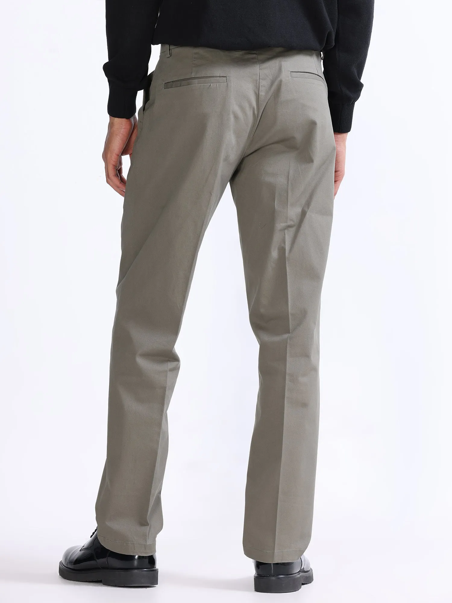 Duca Double Pleated Oak Olive Relaxed Pant