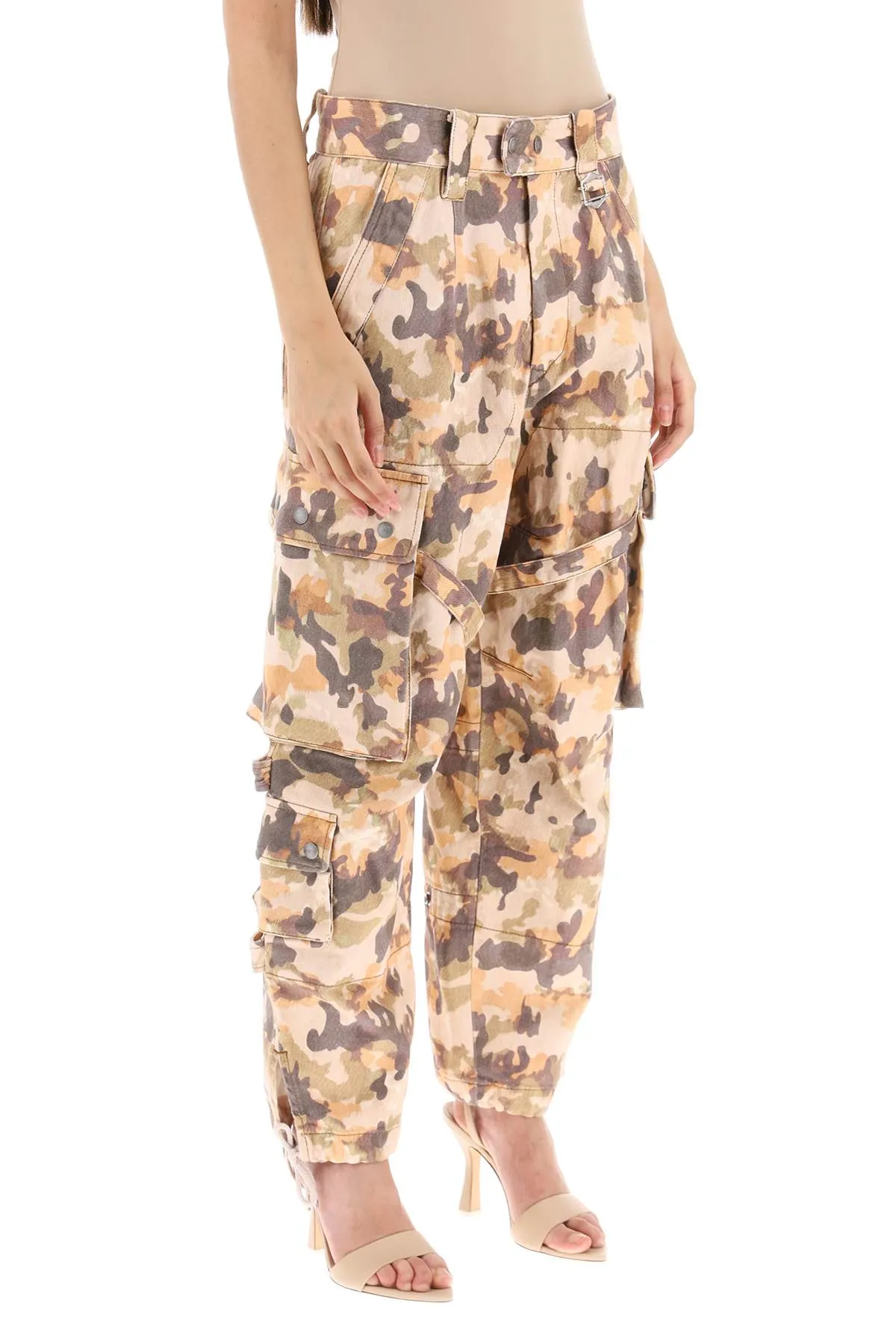 elore' camouflage cargo pants