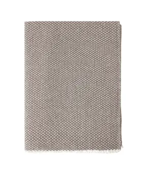 Grey and Beige Cashmere Scarf