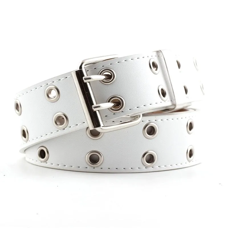 Korean Simple New Punk Style Double Exhaust Eye Belt  Jeans Fashion Chain Belt  Wholesale