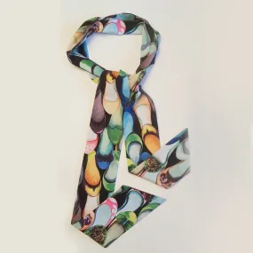 Le Foulart Multi-functional Scarf Ballerina Print