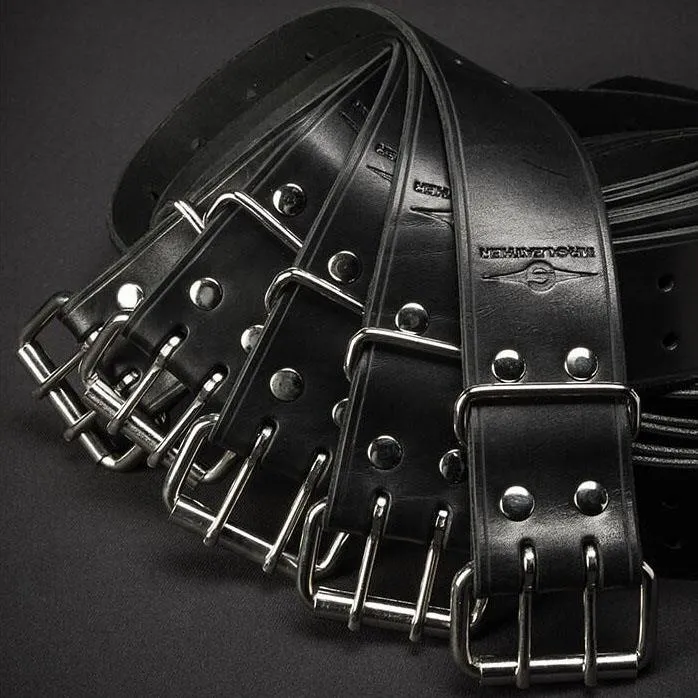 Leather Bondage Belts, Set of 5