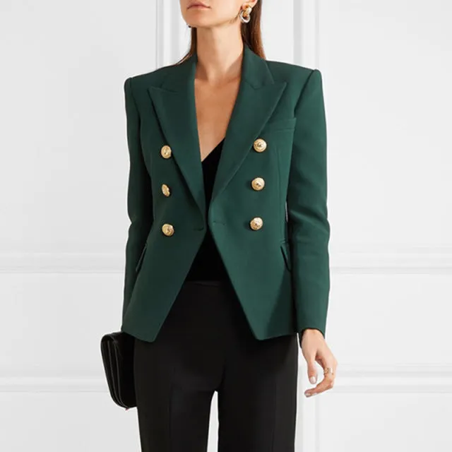 'Leosoxs' Green & Yellow Blazer