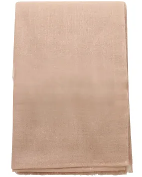 Medium Beige Cashmere Silk Lurex Scarf