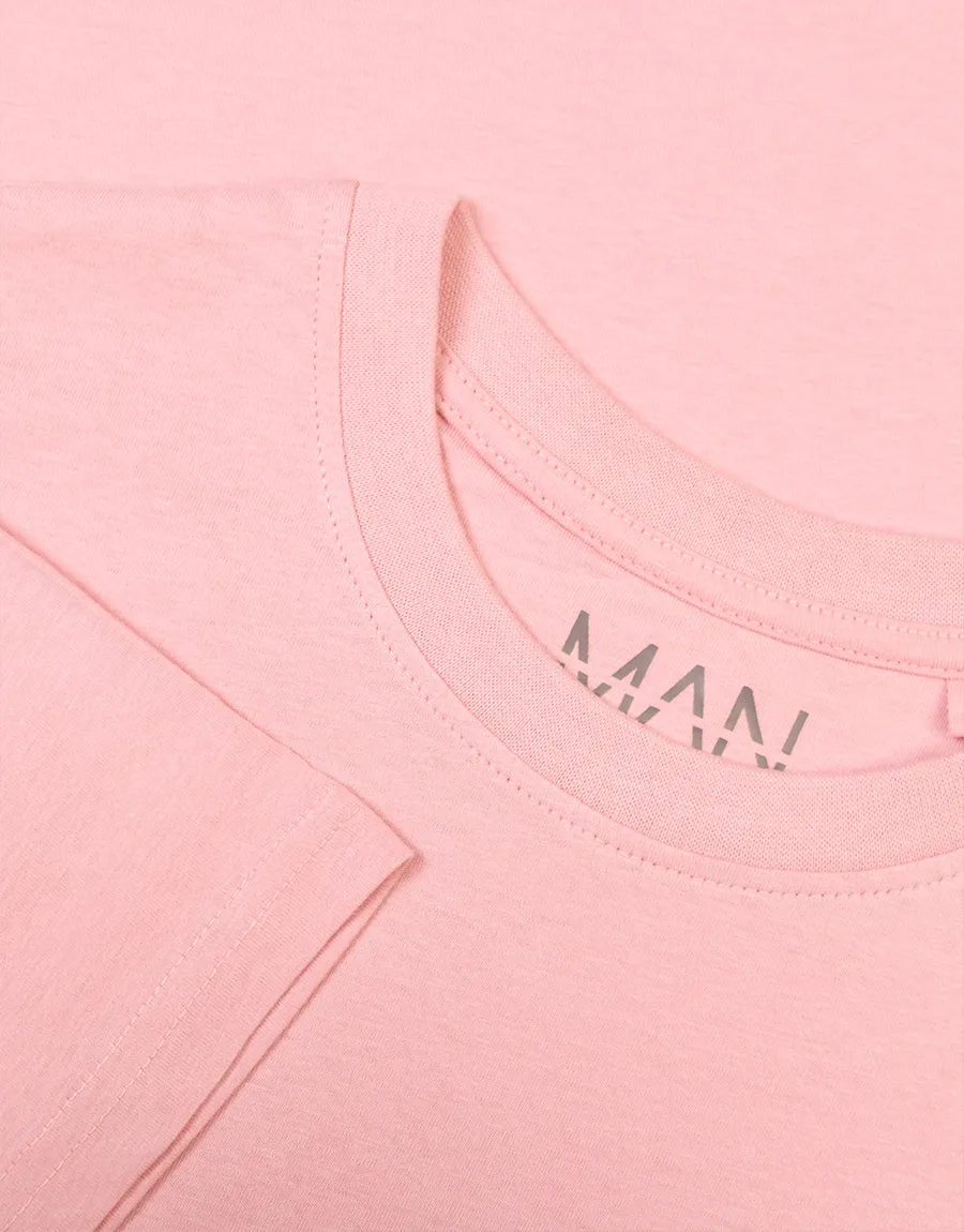 Men's Plain T-Shirt - Pink