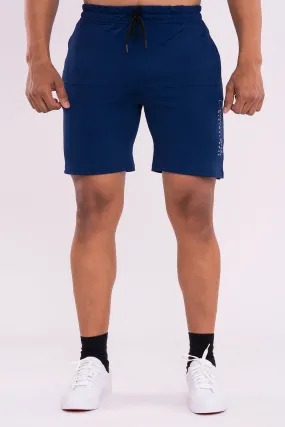 Minimal Buzz Ultra Active wear Shorts-Navy