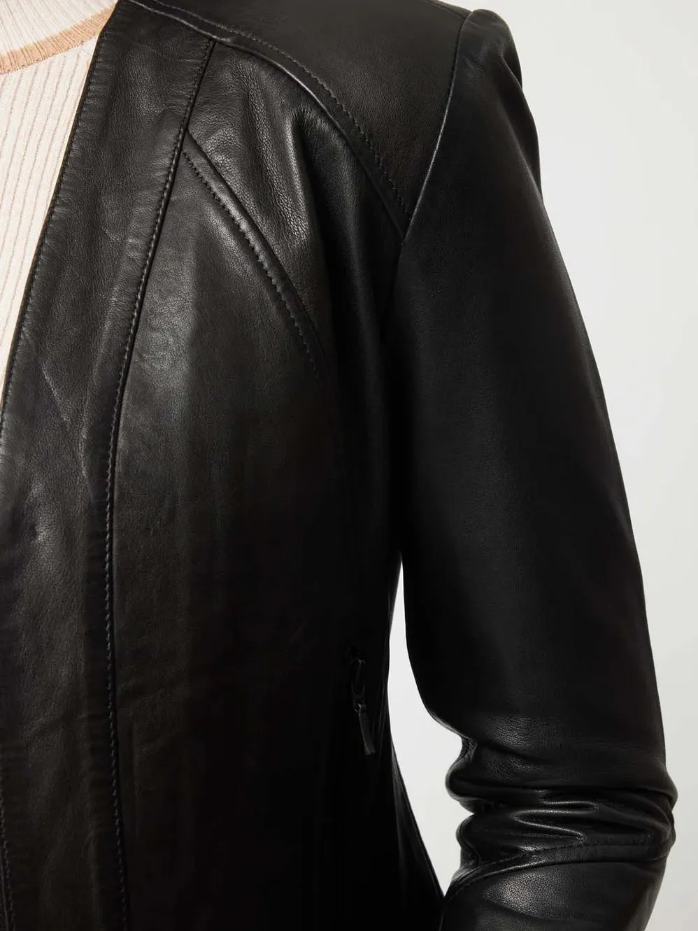 ONCE WAS NOVA LEATHER JACKET