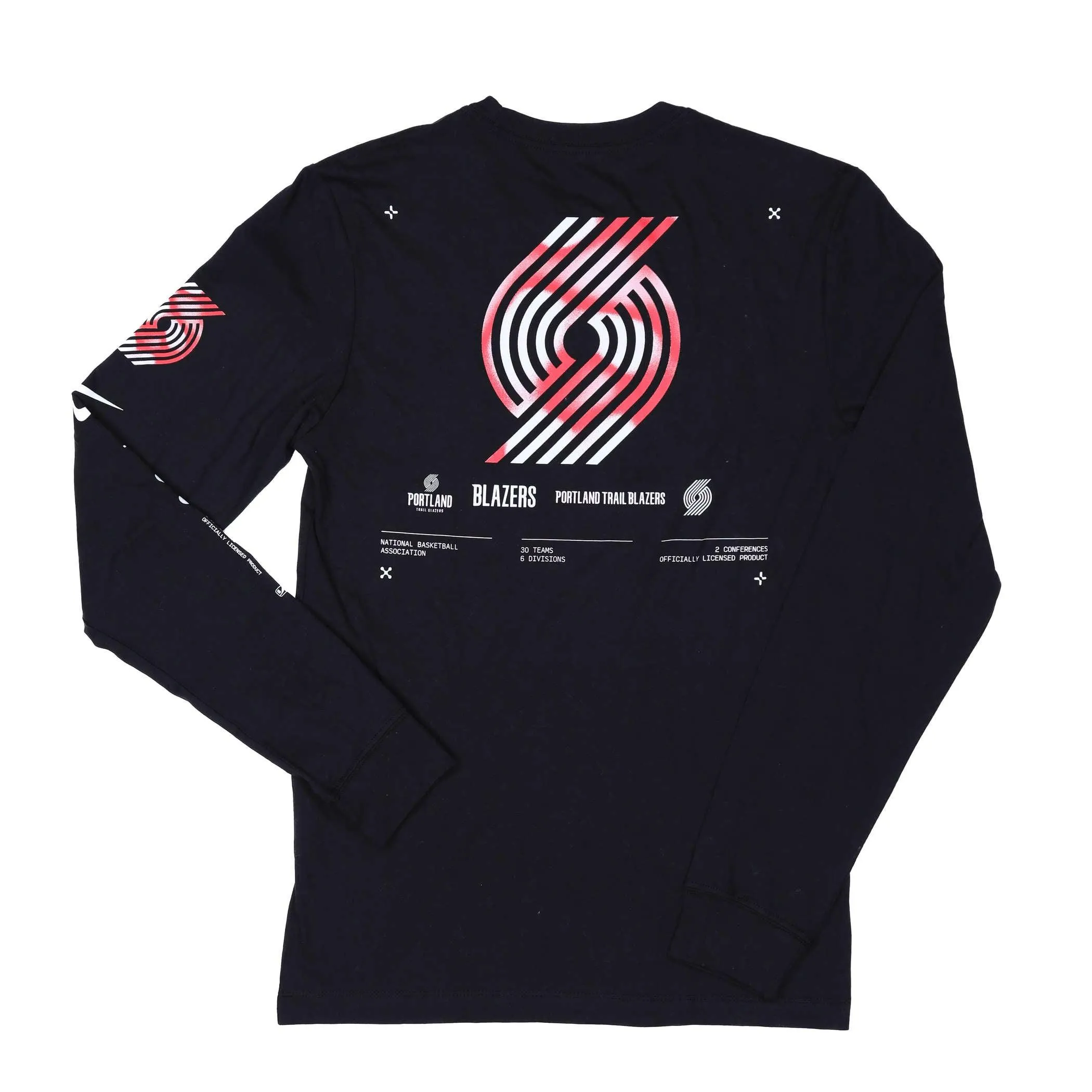 Portland Trail Blazers Nike Post Up Long Sleeved T-shirt