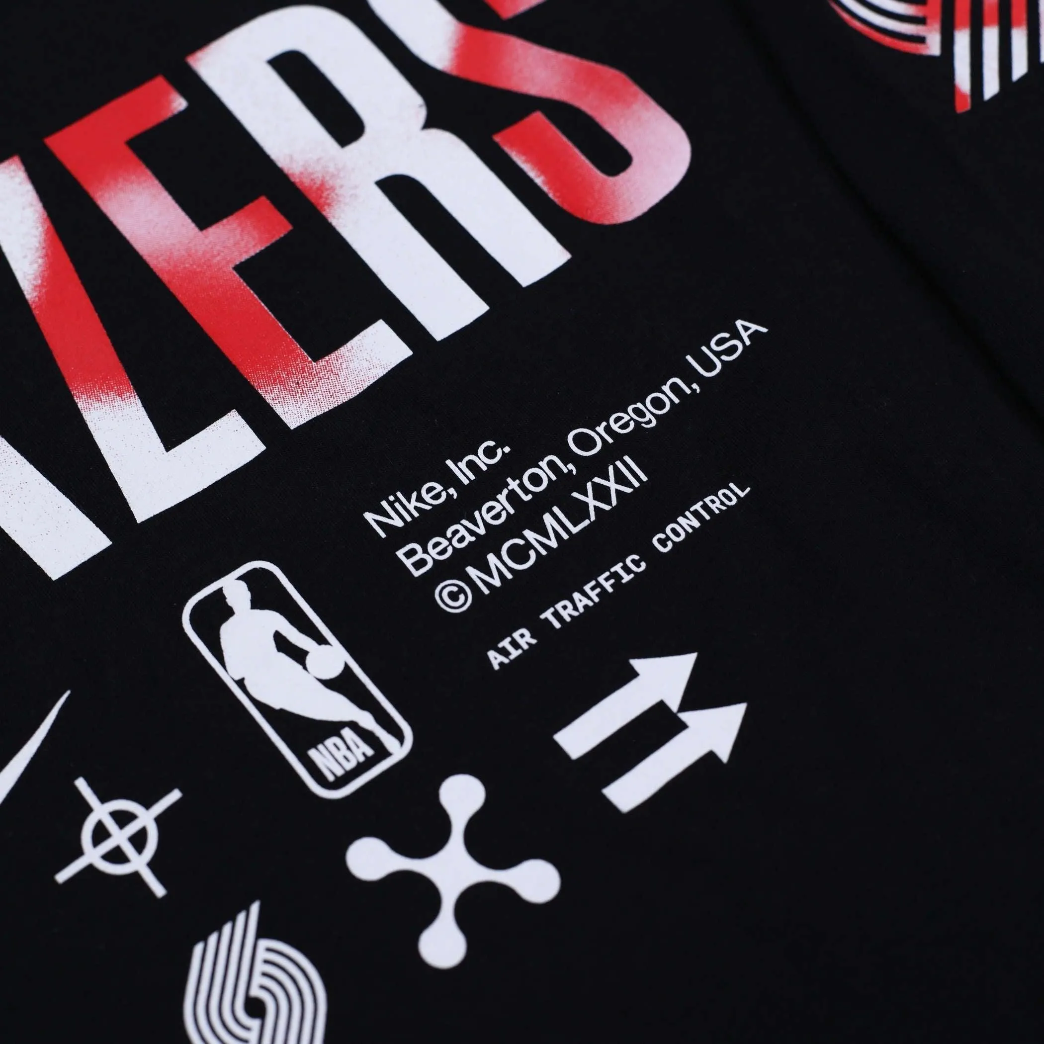 Portland Trail Blazers Nike Post Up Long Sleeved T-shirt