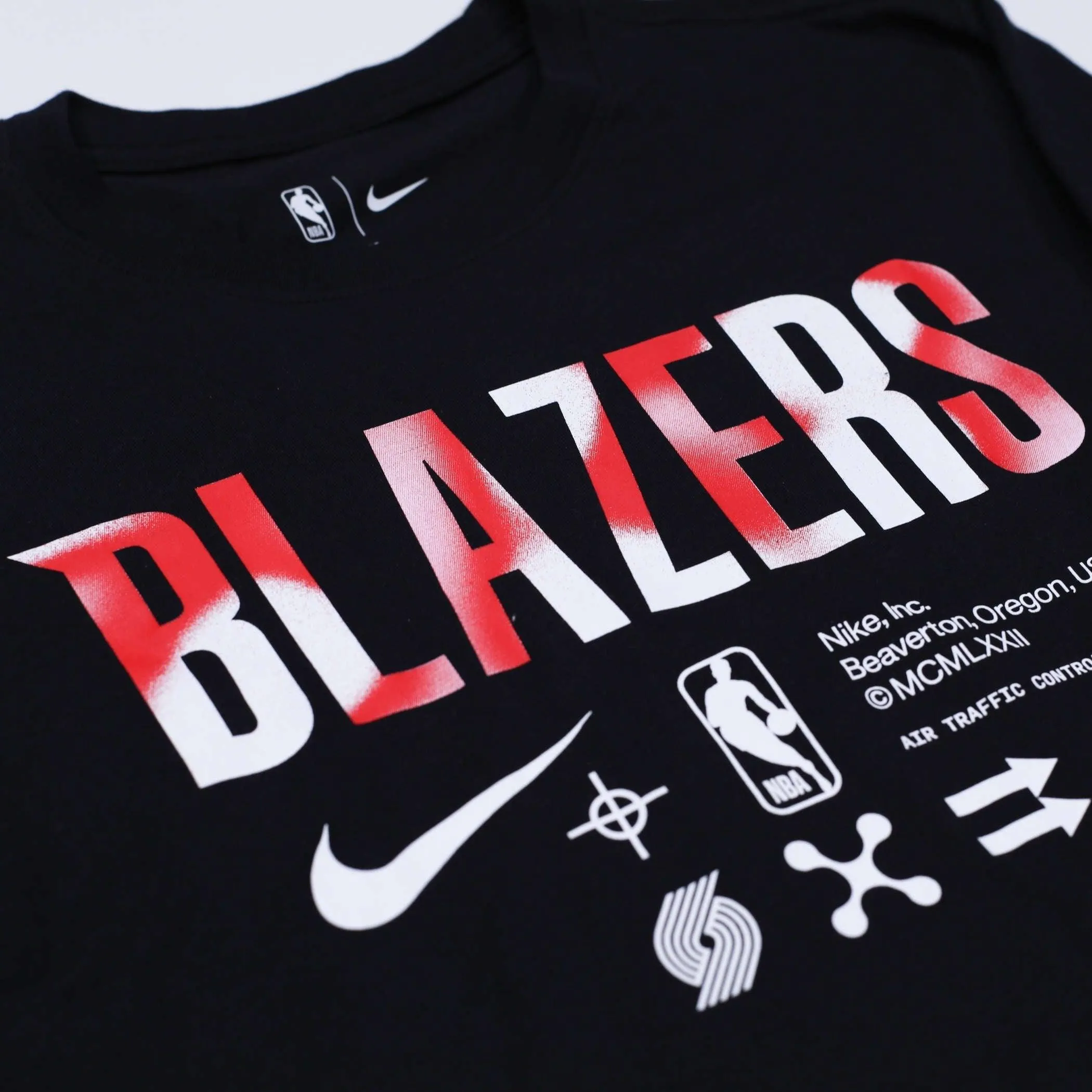 Portland Trail Blazers Nike Post Up Long Sleeved T-shirt