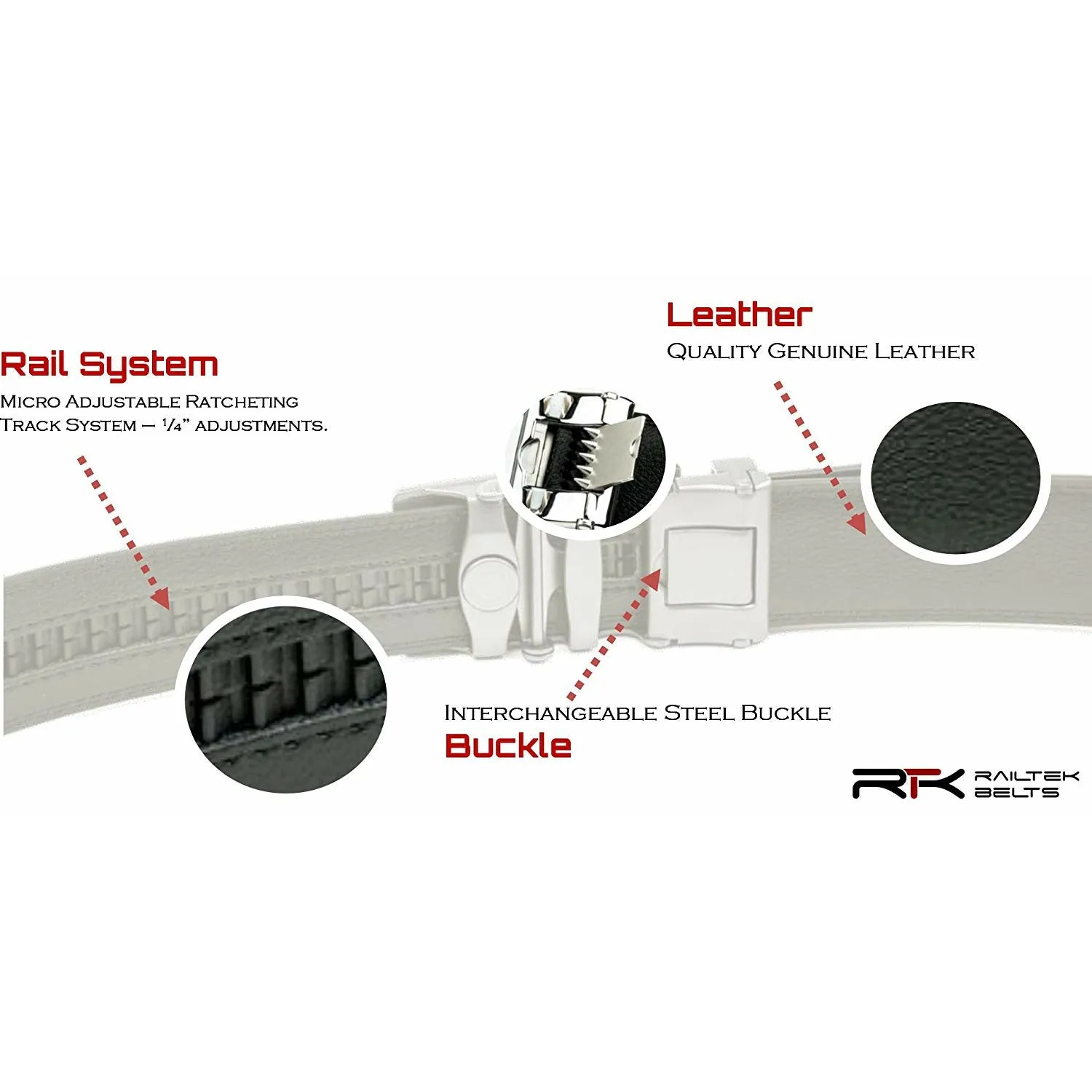 Railtek Ratchet Belts