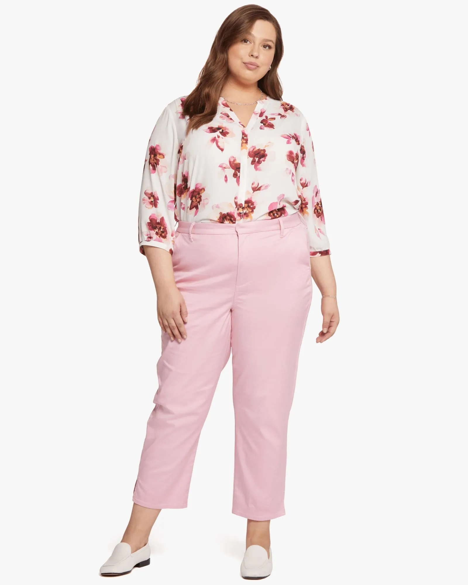 Relaxed Ankle Trouser | Orchid Pink