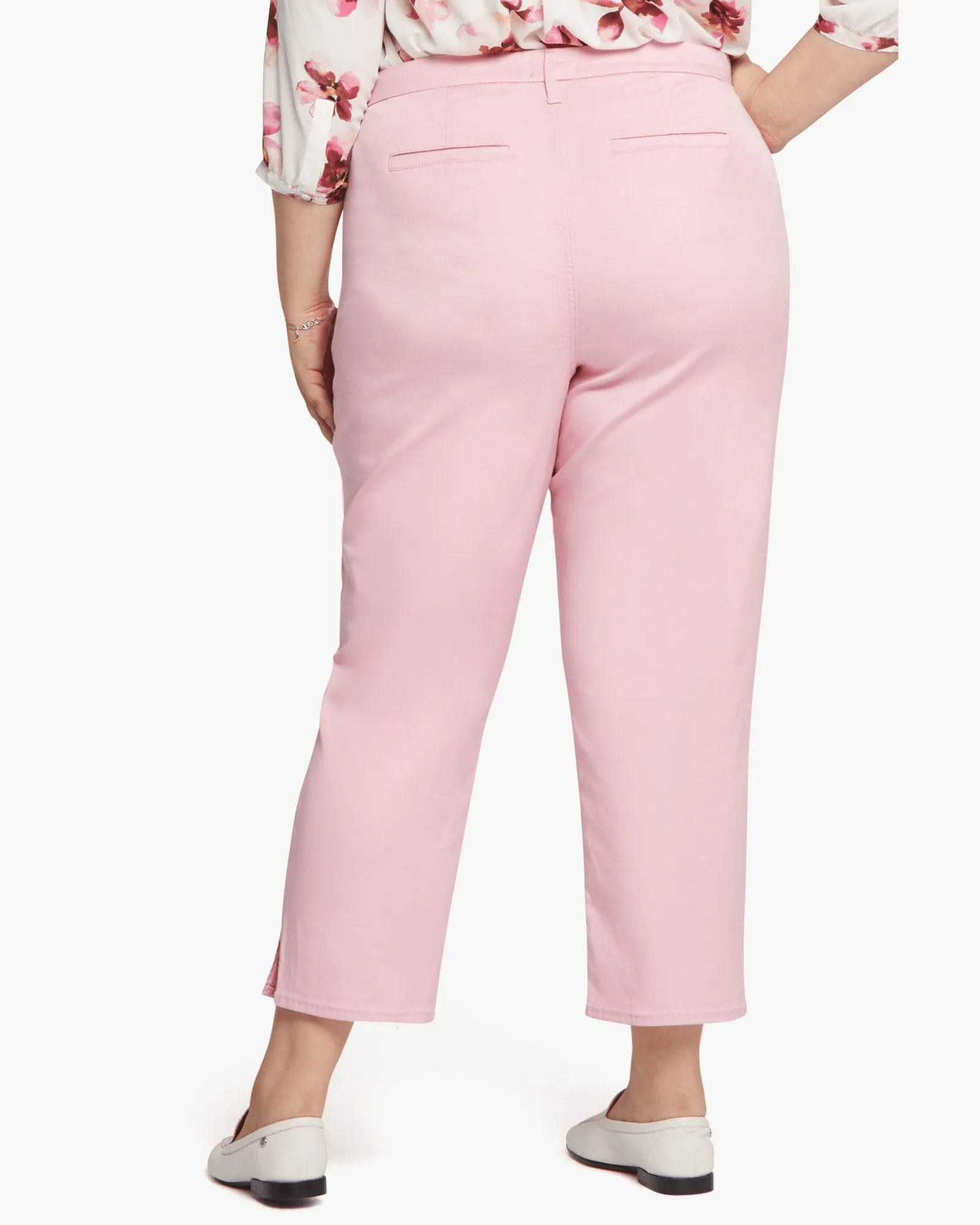 Relaxed Ankle Trouser | Orchid Pink