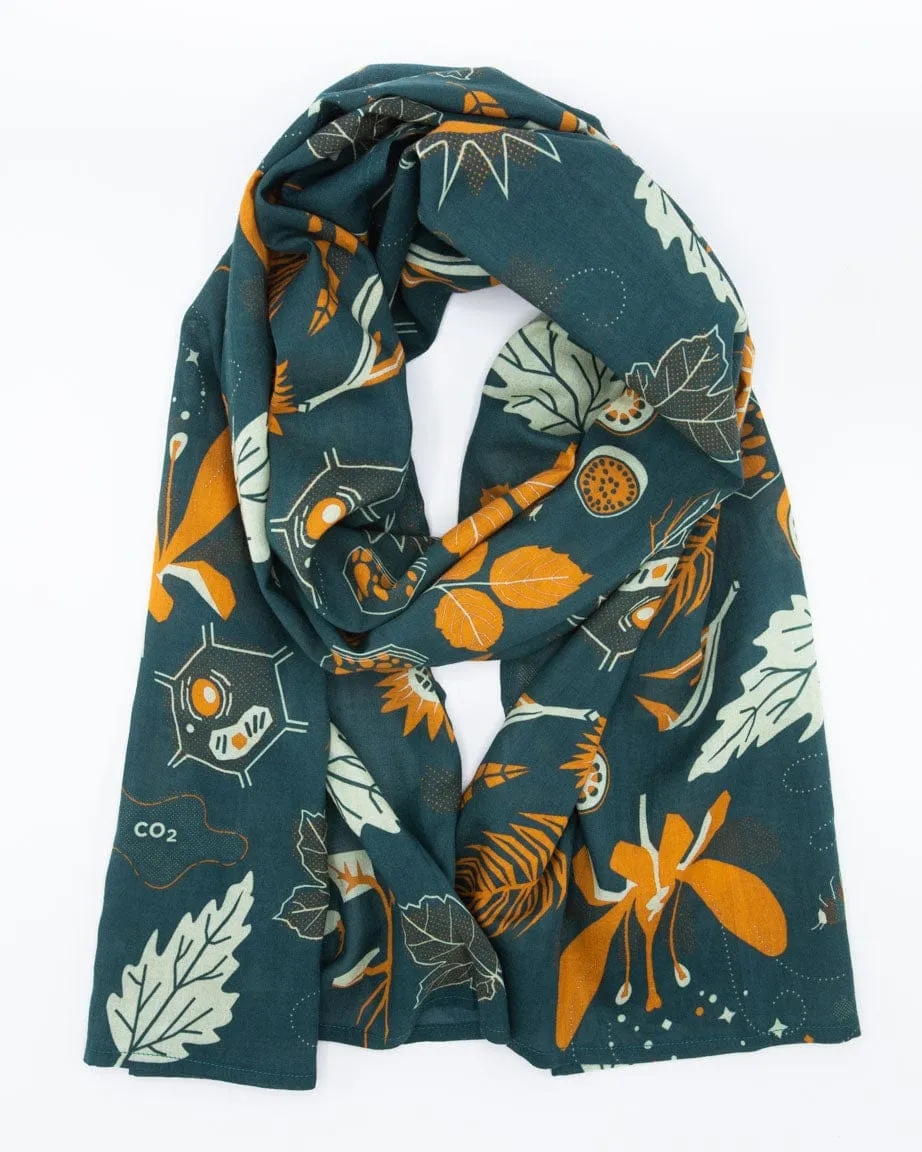 Retro Botany Scarf