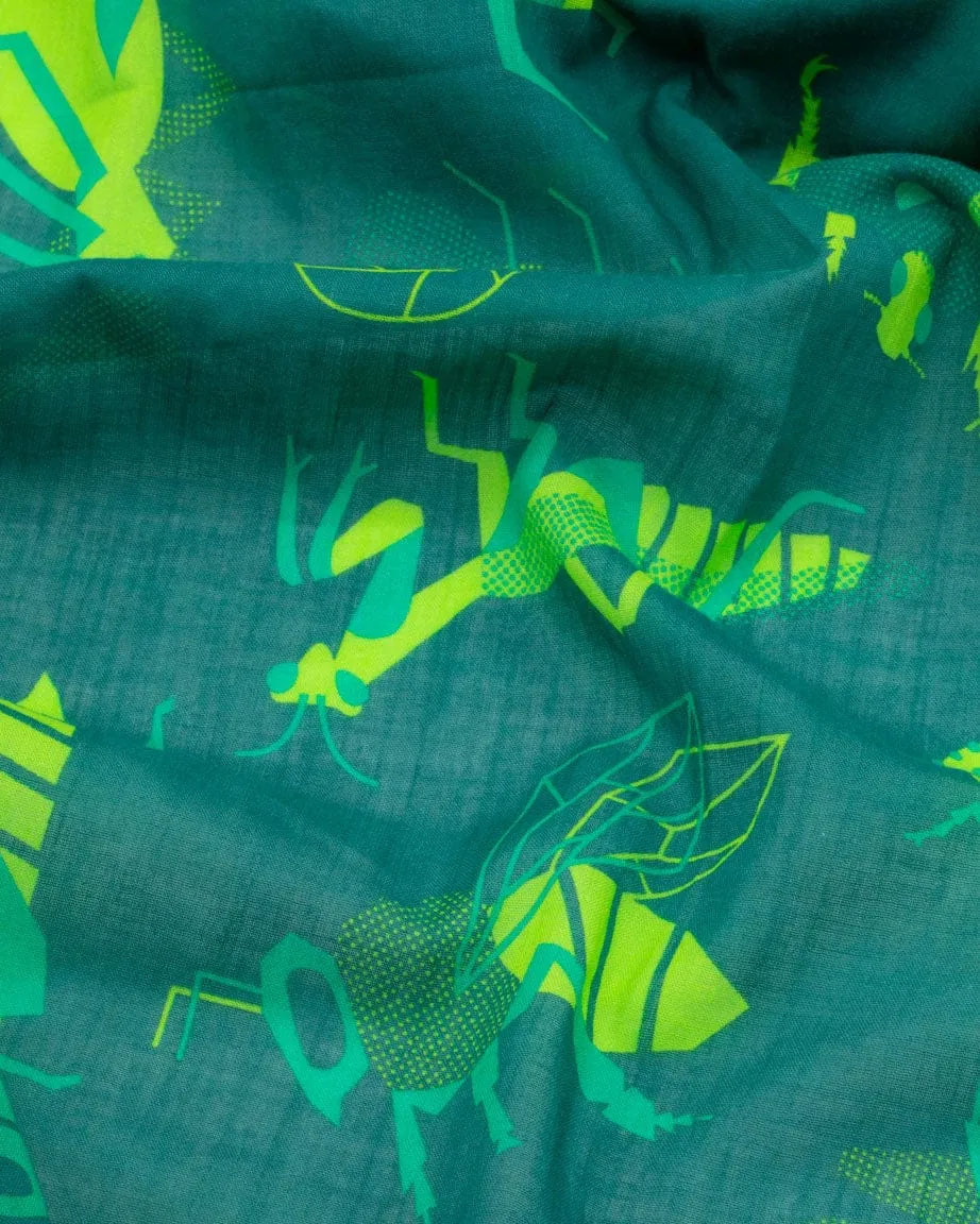 Retro Insects Scarf