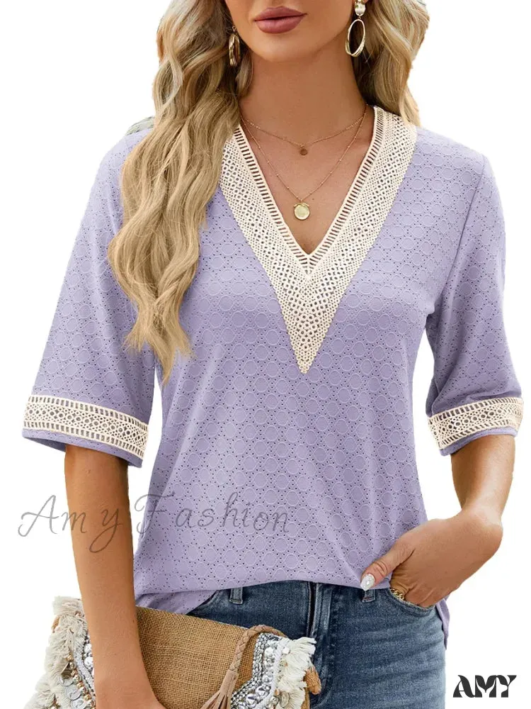 Solid Casual Oversized Elegant Youth Female Tops Blouses