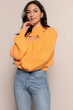 Stefani Sweater in Orange