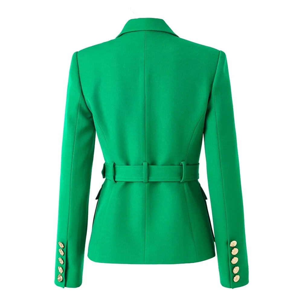 The Bey Long Sleeve Belted Blazer - Multiple Colors