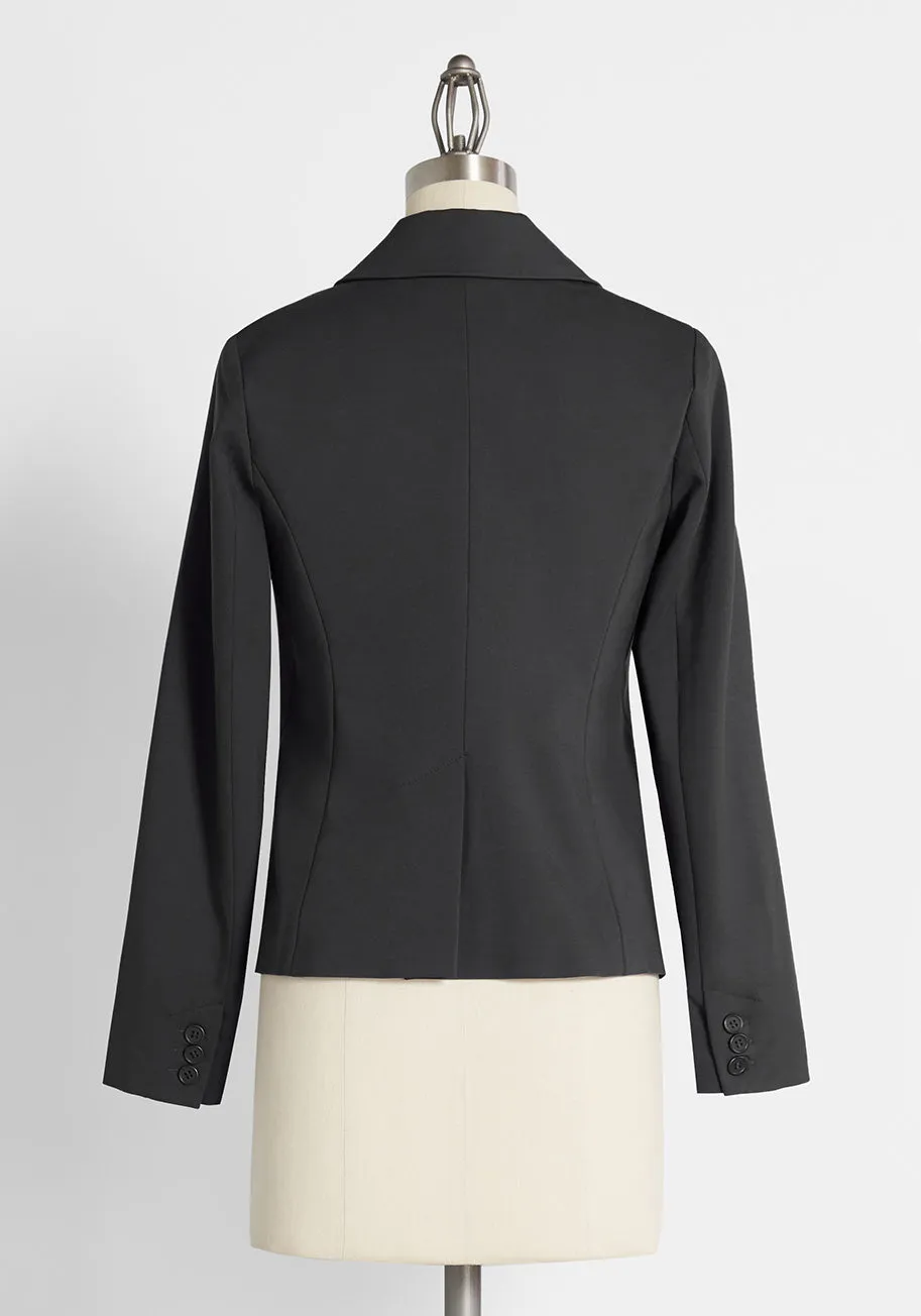 Timeless Tailoring Blazer