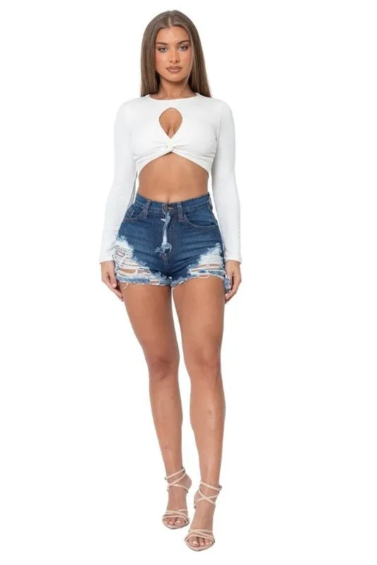 Tracey Denim Short